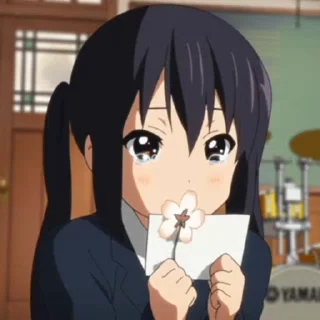 😔 emoji K-On! Telegram sticker 23 of 40