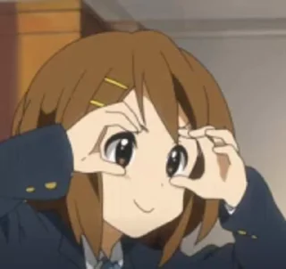 👀 emoji K-On! Telegram sticker 12 of 40