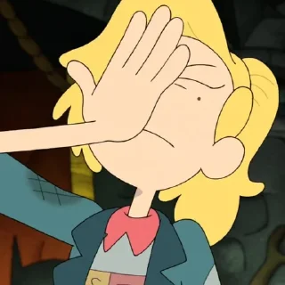 Sticker from amphibia