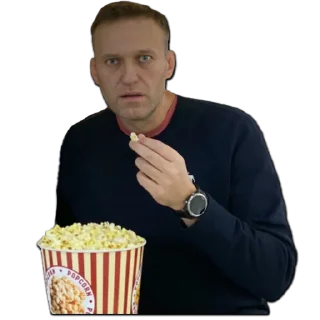 🍿 emoji НАВАЛЬНЫЙ @YARIKONISHESTICKERS Telegram sticker 15 of 27