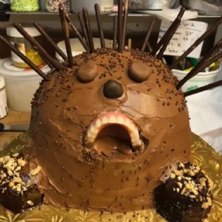 🦔 emoji Hedgehog Cakes Telegram sticker 20 of 47
