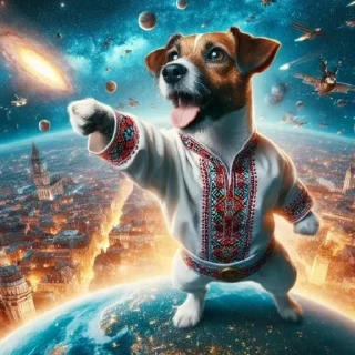 ✊ emoji 🇺🇦 Пес Патроніщє Telegram sticker 18 of 22