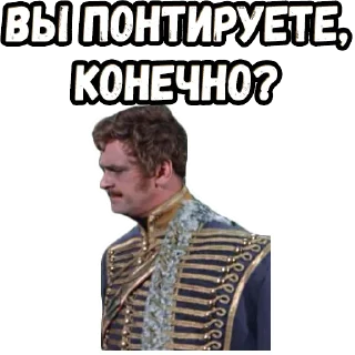 🤨 emoji Гусарская баллада :: @elsticko Telegram sticker 8 of 120