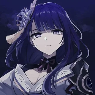 💜 emoji райден сегун. Telegram sticker 5 of 120