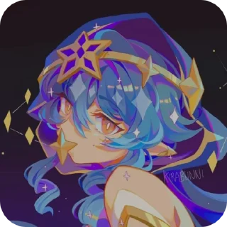 🫐 emoji Лайла @Zhostkosirok Telegram sticker 15 of 70