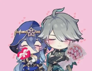 💙 emoji Layla Genshin Impact (⁠*⁠´⁠ω⁠｀⁠*⁠) Telegram sticker 13 of 76