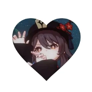 Sticker from Ху тао