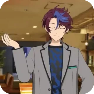 🤨 emoji Ensemble Stars! 4piece Telegram sticker 10 of 75