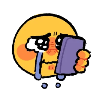 😢 emoji 🥺👉👈 Telegram sticker 23 of 29