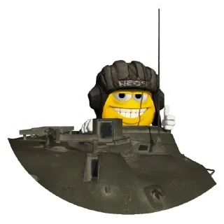 👍 emoji Мемная бронетехника Telegram sticker 10 of 47