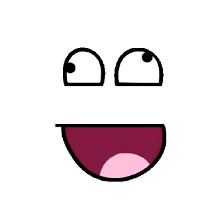 😀 emoji Epic Face Telegram sticker 6 of 11