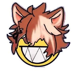 Sticker from Gorou epic face. By @HLEBUSHEK