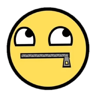 🤐 emoji Epic Face Telegram sticker 12 of 42