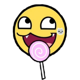 🍭 emoji Epic Face Telegram sticker 2 of 42