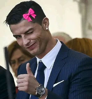 Sticker from Ronaldo lover