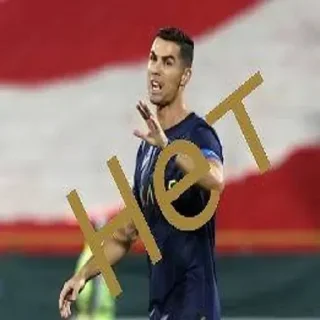 🚫 emoji Роналда❤️⚽ Telegram sticker 4 of 17