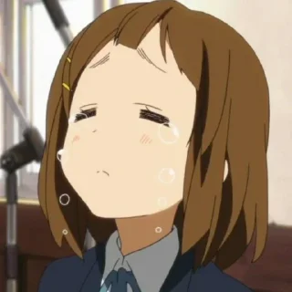 😭 emoji Yui Hirasawa Telegram sticker 20 of 70