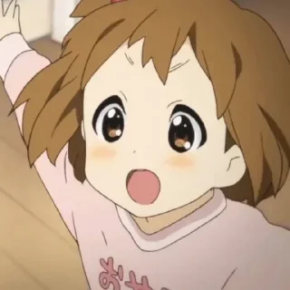 😊 emoji Yui Hirasawa Telegram sticker 16 of 70