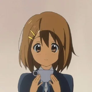 🌟 emoji Yui Hirasawa Telegram sticker 5 of 120