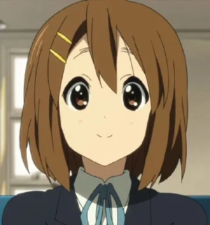🌟 emoji Yui Hirasawa Telegram sticker 10 of 120