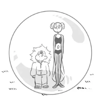 Sticker from White Steven AU