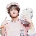 ✌️ emoji @jonafzan Han Jisung Telegram sticker 7 of 29