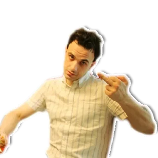 🖕 emoji artem avetisyan Telegram sticker 5 of 7