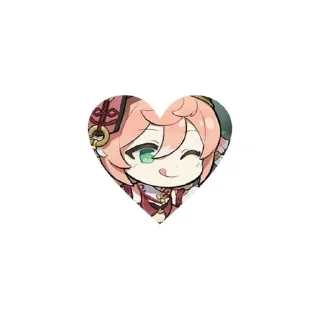 ❤️‍🔥 emoji ʏ ᴀ ɴ ғ ᴇ ɪ 烟绯 Yān fēi @demkell Telegram sticker 15 of 70