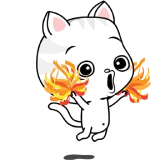😅 emoji котики Telegram sticker 14 of 24