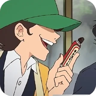 🥴 emoji Lupin the Third @stickrubot Telegram sticker 4 of 120