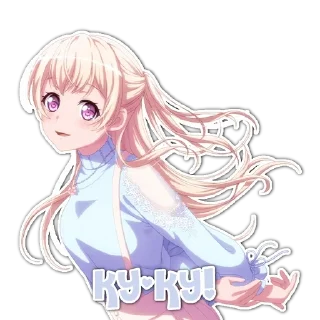 🌼 emoji ✨️Chisato✨️ by: @mikuxxoz Telegram sticker 17 of 20