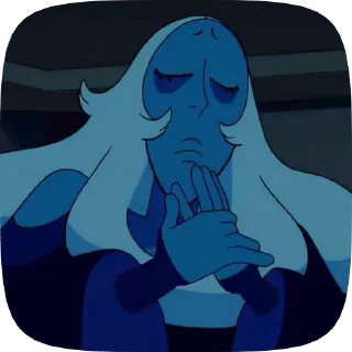 🌟 emoji blue diamond from valiet Telegram sticker 10 of 14
