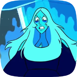 🌟 emoji blue diamond from valiet Telegram sticker 5 of 14