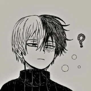 ✨ emoji Тодороки• Telegram sticker 19 of 86
