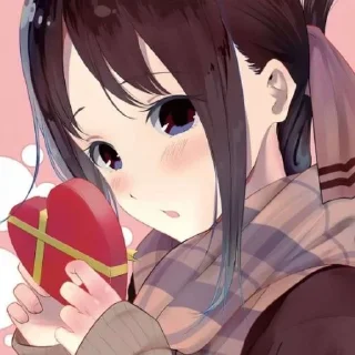 💘 emoji @gauntree Ꮶᴀguyᴀ-sᴀʍᴀ: Ꮮᴏvᴇ is Ꮃᴀr Telegram sticker 5 of 120