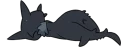 😴 emoji Black Shark Dragon Gau-Gau (@n_chronos) Telegram sticker 21 of 40