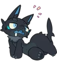 🤤 emoji Black Shark Dragon Gau-Gau (@n_chronos) Telegram sticker 12 of 40