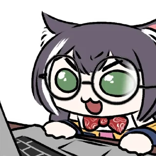 🤓 emoji Aska_stickers Telegram sticker 24 of 120