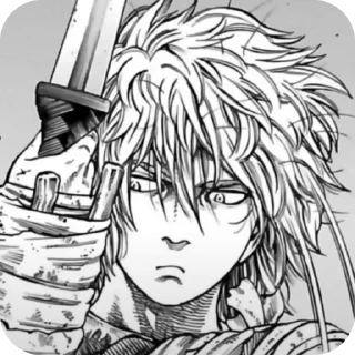 🌟 emoji Thorfinn @brtempery @Mefenso Telegram sticker 18 of 50