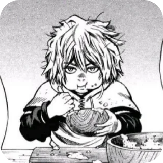 🌟 emoji Thorfinn @brtempery @Mefenso Telegram sticker 22 of 50