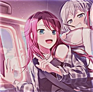 💋 emoji ✧ Томоэ @Bandori_Zz Telegram sticker 17 of 80