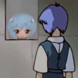 Sticker from Ayanami Rei