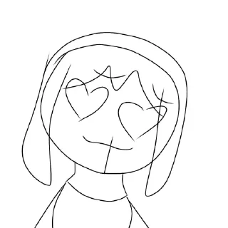 🌟 emoji Рисовашка Telegram sticker 18 of 21