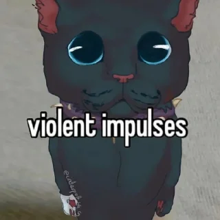 🐱 emoji АХАХА КОТЫ УБИВАЮТ СЕБЯ Telegram sticker 12 of 68