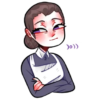 Sticker from Обещанный Неверленд @nyasticks