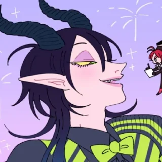 🐉 emoji Malleus Draconia @twst_stickers Telegram sticker 14 of 61