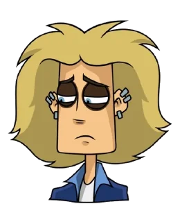 ☹️ emoji Глэм @kukumber09 Telegram sticker 22 of 48