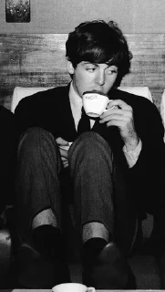 ☕️ emoji theBeatles Telegram sticker 24 of 30