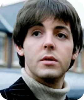 Sticker from The Beatles