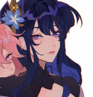 💜 emoji райден сегун. Telegram sticker 7 of 120